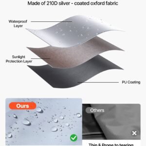 Canopy Sidewalls, Fit For 10 Ft Pop Up Canopy Tent, Tent Side Walls With Waterproof And Sunlight Protection Layer For Outdoor Event Tents, Vendor Booths, Camping, 3 Sidewalls Only, White - Image 2