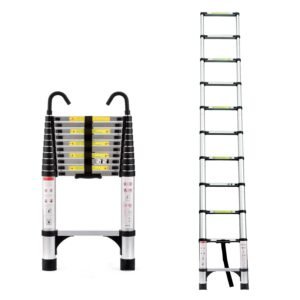 3.2m Aluminum Folding Ladder Multi-Functional For Home And Work - Image 1