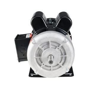 1.5HP Electric Motor 3450 Rpm, AC 115V/230V, 56 Frame, Air Compressor Motor Single Phase, 5/8' Keyed Shaft, CW/CCW Rotation For Agricultural Machinery And General Equipment - Image 1