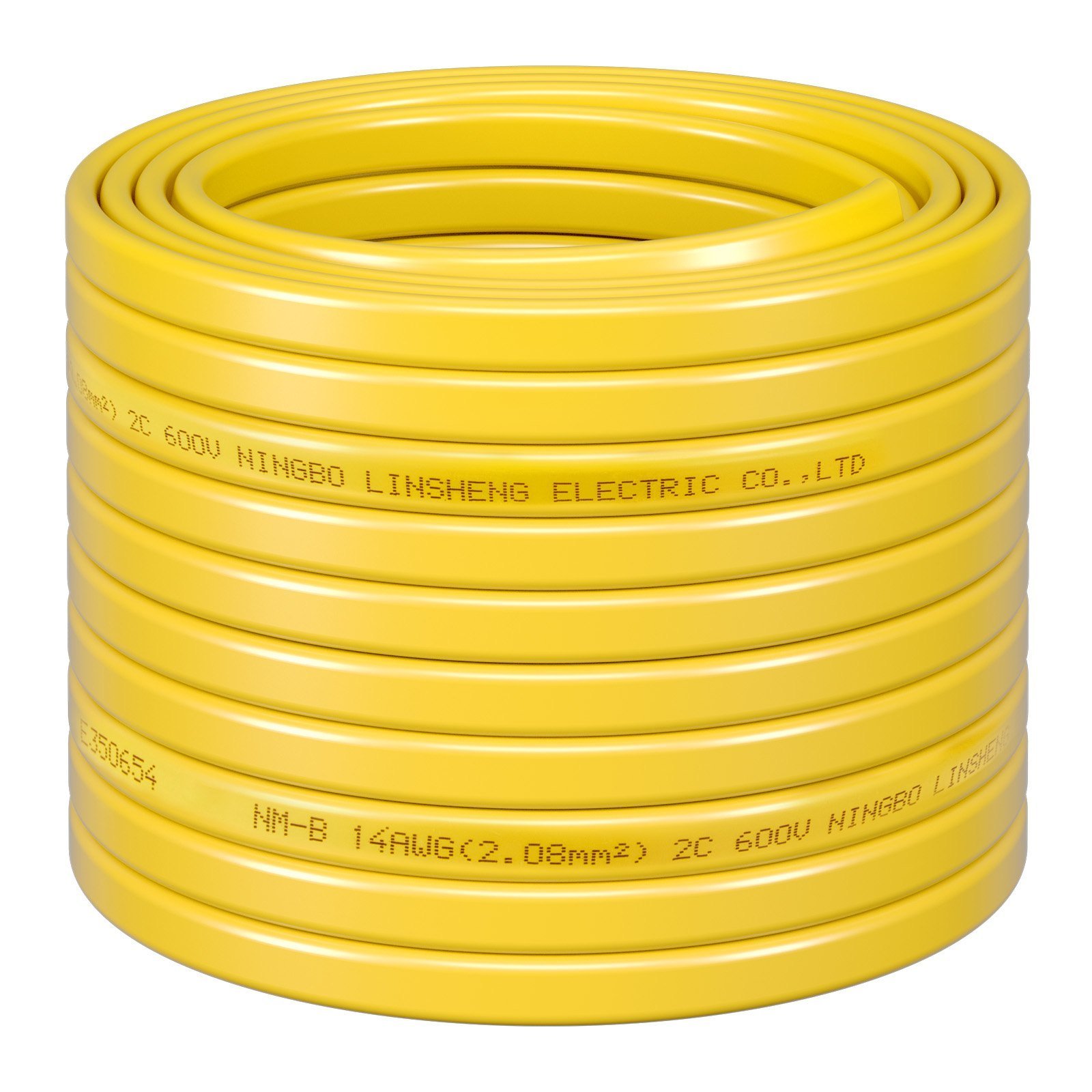 NM-B Wire 14AWG'2C Copper Core Cable 50 Ft Electrical Wire With Ground - Image 5