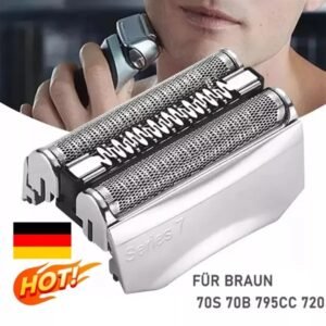 Replacement Shaver Head, Compatible With Braun Series 7 795cc 790cc 760cc 730 720 70s 70b Models, 100% Compatible, Smooth & Comfortable Shave - Image 4