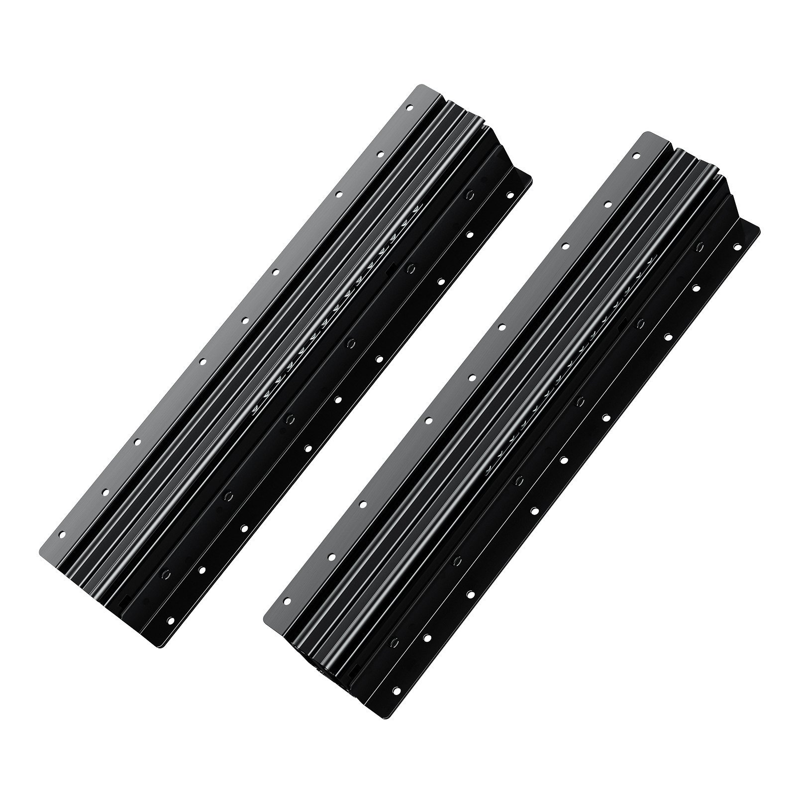 Undermount Drawer Slides 16 Inch Under Stair Cabinet Rails 260 LB Load - Image 1