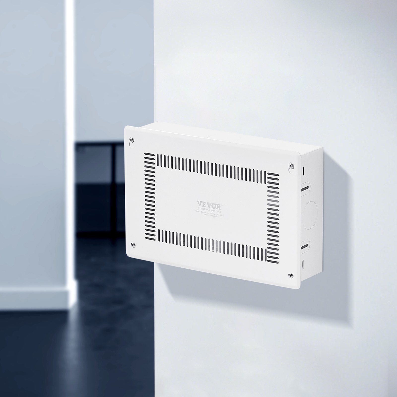 Structured Media Enclosure 9 In Recessed In-Wall TV Media Box With Cover - Image 4