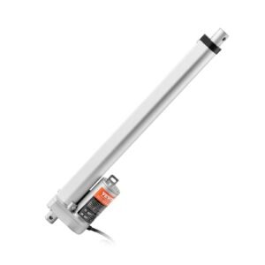 Linear Actuator 12V, 12 Inch High Load 330lbs/1500N Linear Actuator, 0.19'/s Linear Motion Actuator With Mounting Bracket And IP54 Protection - Image 1