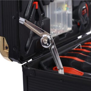 969 Piece Men's Home Repair Tool Set, Tool Box Organizer With 4 Drawers, Universal Household Tool Set With Rolling Tool Box - Image 2