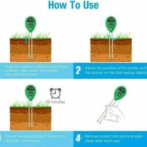 3 In 1 PH Tester Soil Water   Light Test Meter For Garden Plant Seeding - Image 7