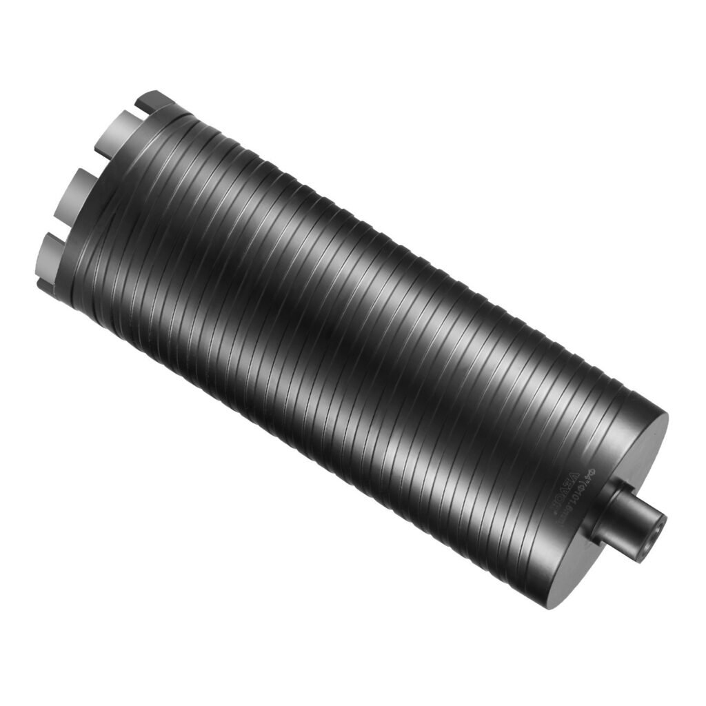 Core Drill Bit, 4' Wet/Dry Diamond Core Drill Bits For Brick And Block, Concrete Core Drill Bit With Pilot Bit Adapter And Saw Blade, 9.5' Drilling Depth, 5/8'-11 Inner Thread, Laser Welding