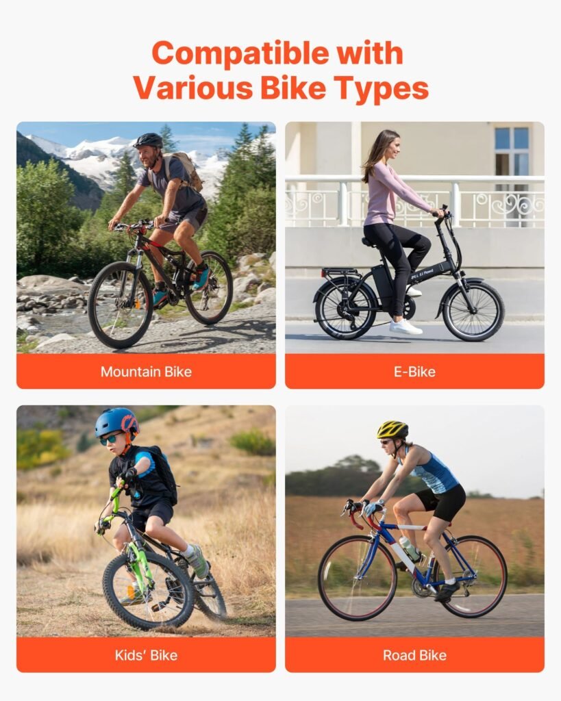Freestanding Bike Rack Max 5 Bikes Storage Bicycle Organizer Standing Bike Rack
