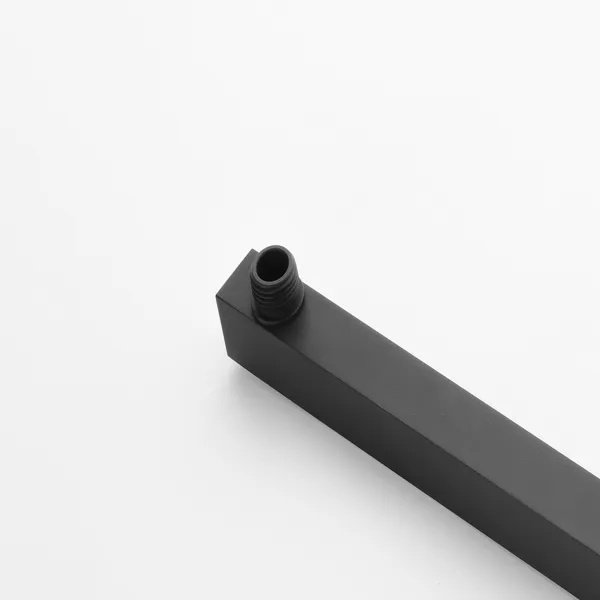 Shower Arm With Flange, 1/2 NPT Tapered Threads, Rain Shower Head Arm, Wall Mount Shower Extension Arm