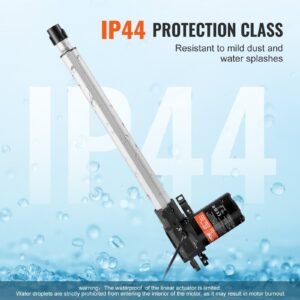 Linear Actuator 12V 14In Heavy Duty 1320lbs/6000N 0.19'/s IP44 Protection - Image 4