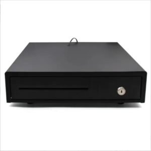 Electrically Opening Cash Drawer, Space-Saving Money Drawer With Coin & Banknote   Tray - Image 5