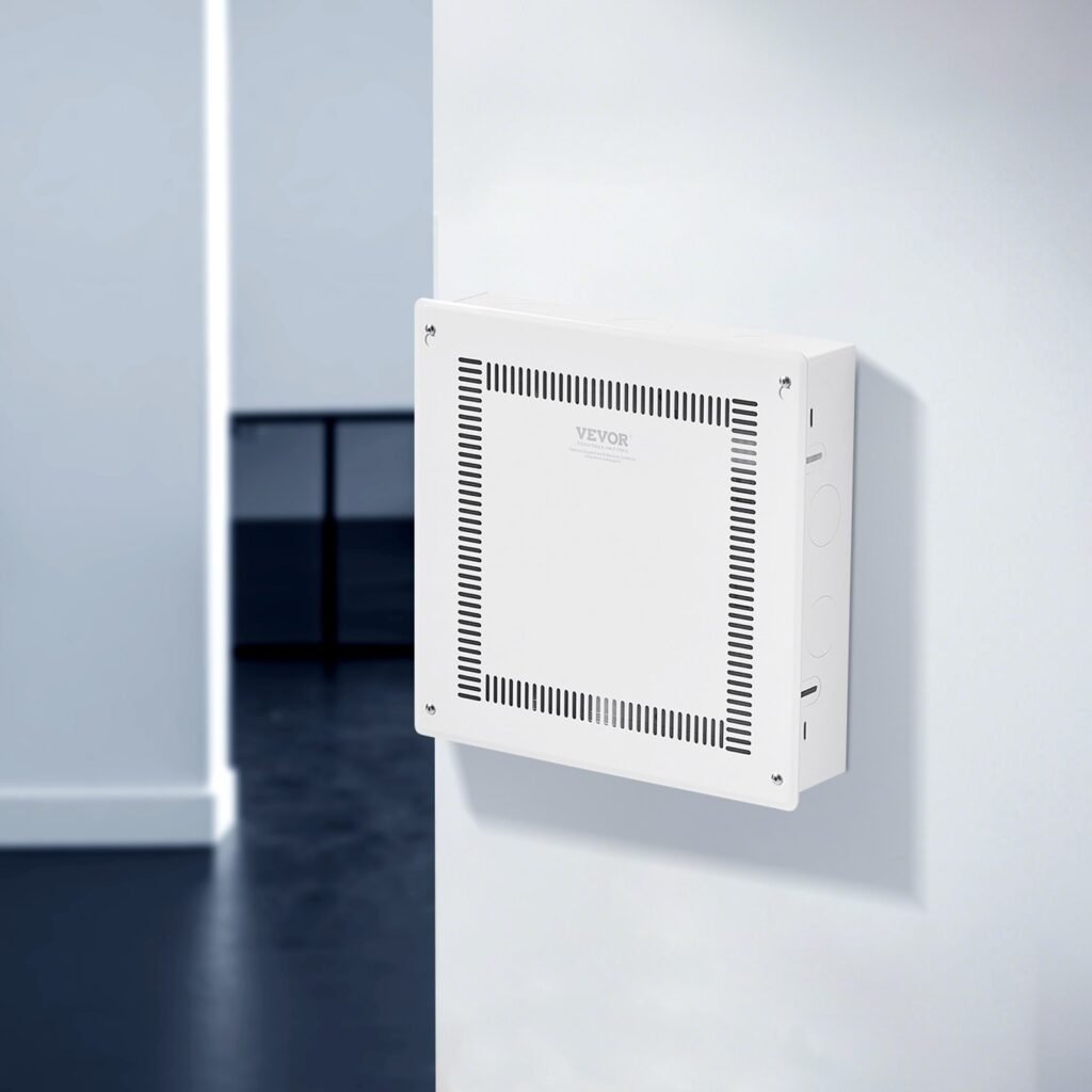 Structured Media Enclosure 14 In Recessed In-Wall TV Media Box With Cover