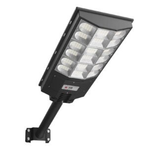 12000W Solar Street Light Outdoor, 900000LM, Commercial Parking Lot Light Dusk To Dawn, LED Flood Security Lamp With Motion Sensor, IP65 Waterproof Wide Angle Outdoor Lighting, For Driveway Yard - Image 1