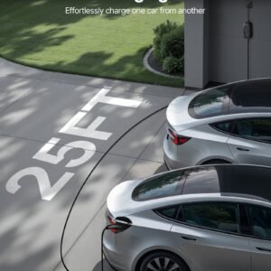 Level 2 Tesla Charger 40A EV Charger 240V NEMA 14-50P With 25 Ft Cable - Image 2