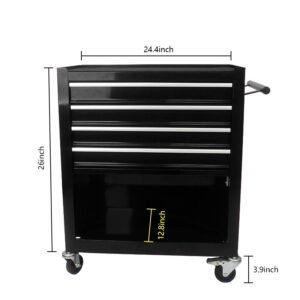 Metal Wheelie Tool Cart - Image 4
