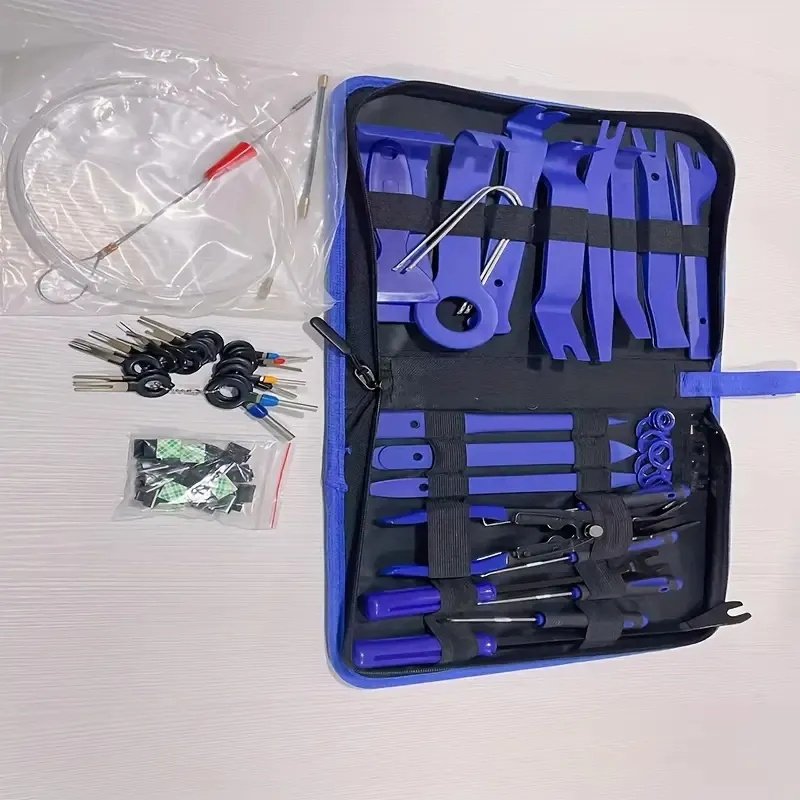 Car Interior Removal Tools Trim Pry Removal Tools Car Removal Tool Kits Door Panel Radio Stereo Audio Dashboard Terminal Repair Kits. Pry Tools, Door Panel Removal Tools, Clamp Tools, Fastener Removal