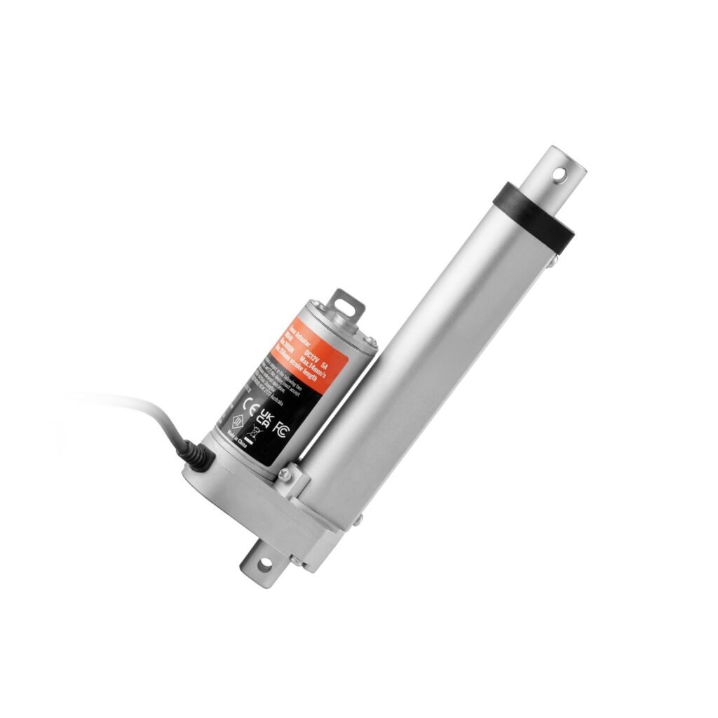 Linear Actuator 12V, 4 Inch High Load 330lbs/1500N Linear Actuator, 0.19'/s Linear Motion Actuator With Mounting Bracket And IP54 Protection