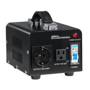 Voltage Converter Transformer 500VA Step Up/Down 110V To 220V/220V To 110V - Image 1