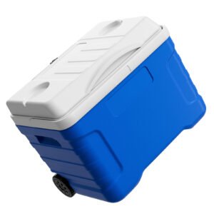 Hard Cooler, 21QT Portable Rolling Cooler With Wheels, Leak-Resistant Coolbox Keeps Contents Cool For 48 Hours, Ice Retention Insulated Chests, Ultra-Light For Outdoor Picnics, Grill, Camping - Image 6