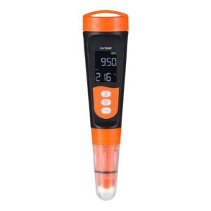 PH Meter, 0-14 PH Range, IP68 Waterproof Probe, Pocket Tester Kit With Calibration Powder Packets, VA Display Screen, For Drinking Water, Hydroponics, And Aquarium Water Quality Testing - Image 1