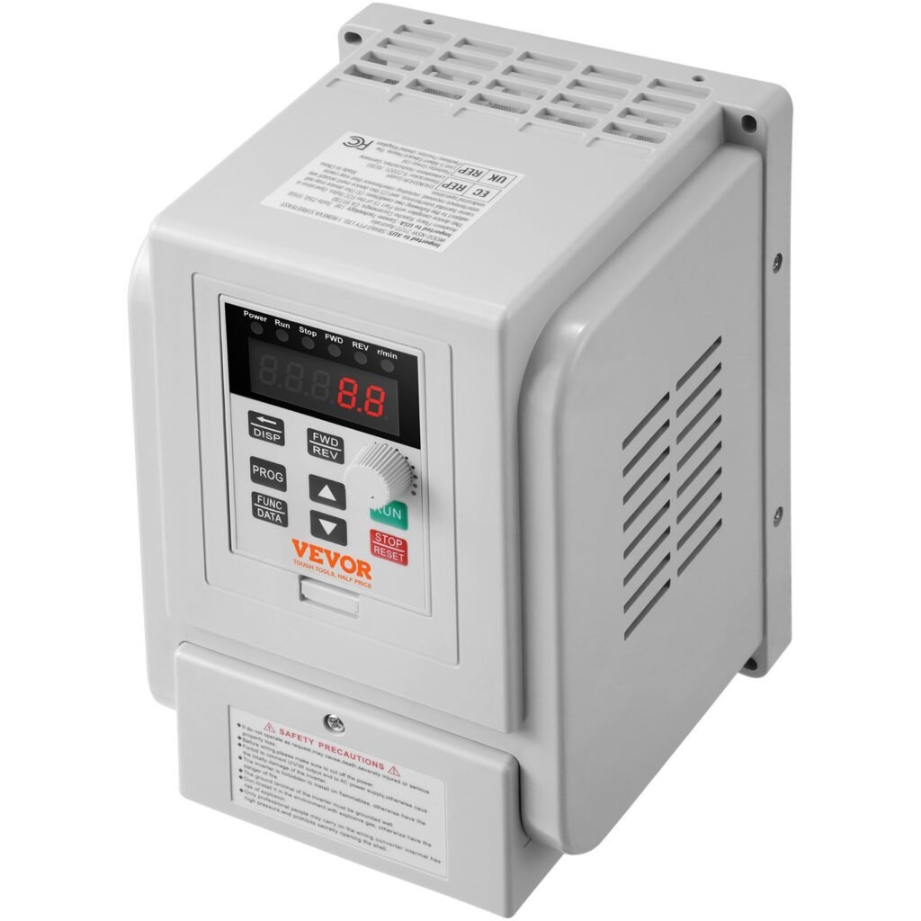 VFD 4KW,18A,5HP Variable Frequency Drive For 3-Phase Motor Speed Control