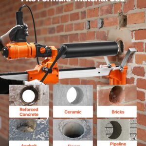 Diamond Core Drill Machine Handheld And Stand Concrete Core Drill Rig 8 In - Image 2