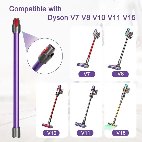 Adjustable Telescopic Tube For Dyson V7, V8, V10, V11, SV10, SV11 Cordless Vacuum Cleaner Models
