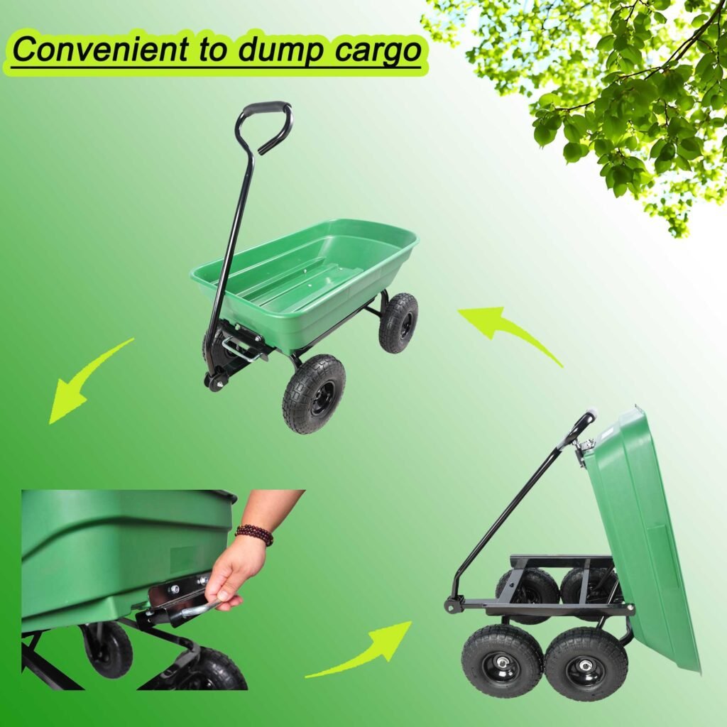 Folding Car Steel Frame Dump Truck 10 Inches