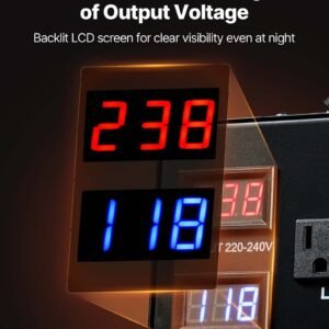 Voltage Converter Transformer 6000VA Step Up/Down 110 To 220V/220 To 110V - Image 3