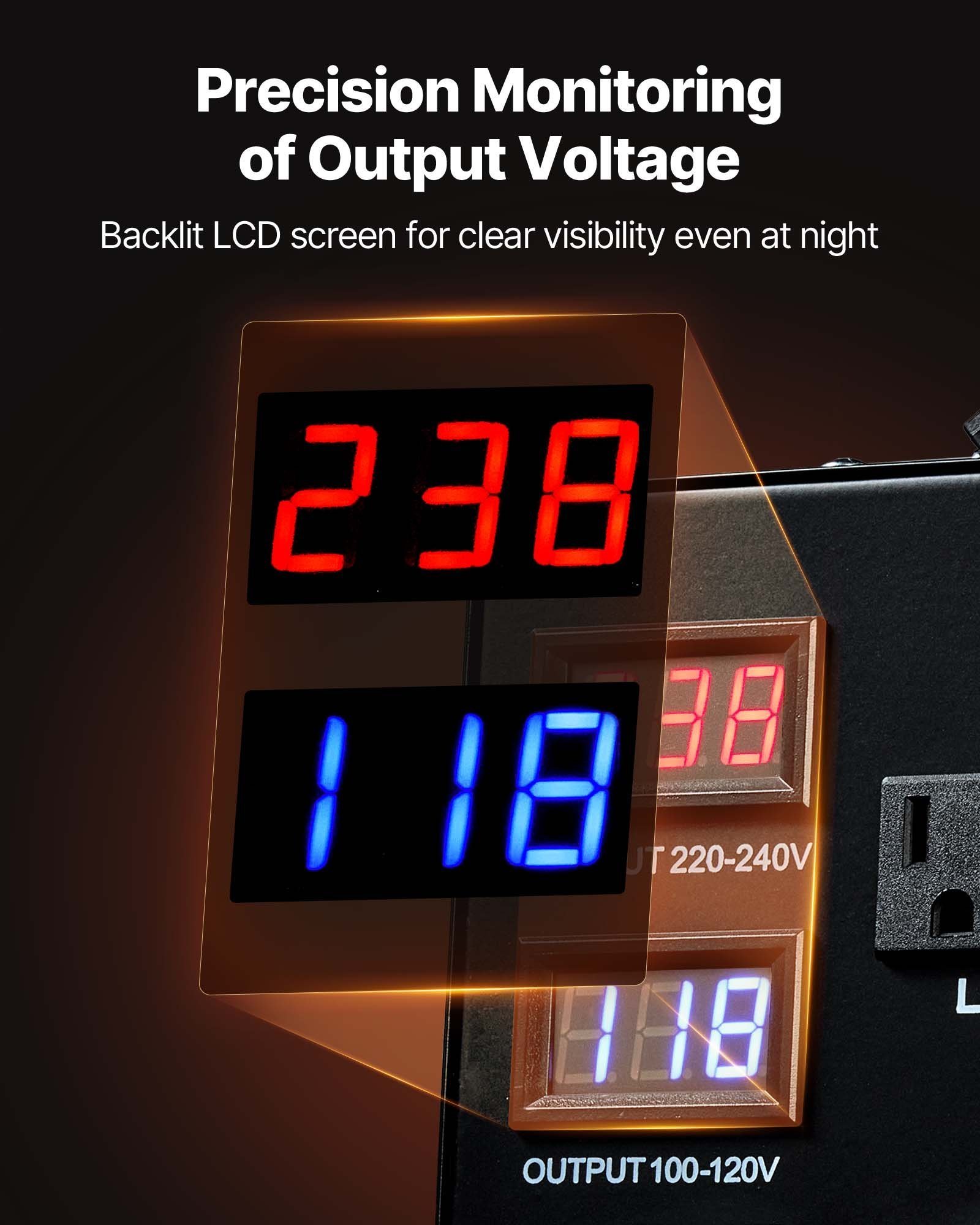 Voltage Converter Transformer 6000VA Step Up/Down 110 To 220V/220 To 110V - Image 3