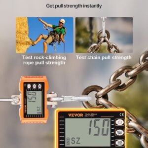 Digital Crane Scale Industrial Hanging Scale 2200 Lbs/1000 Kg Heavy Duty Scale - Image 3