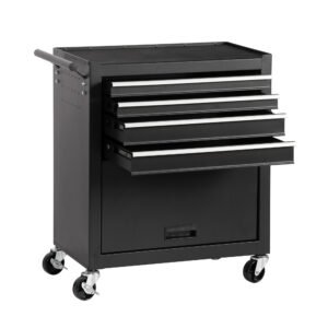 4-drawer Rolling Toolbox With 4-wheel Toolbox With Drawers - Image 7