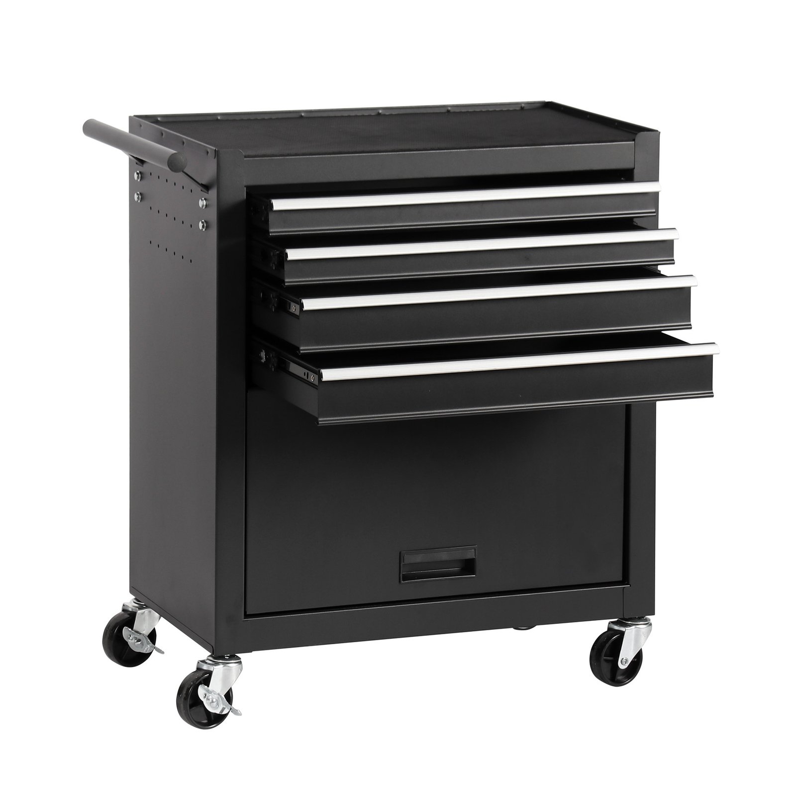 4-drawer Rolling Toolbox With 4-wheel Toolbox With Drawers - Image 7