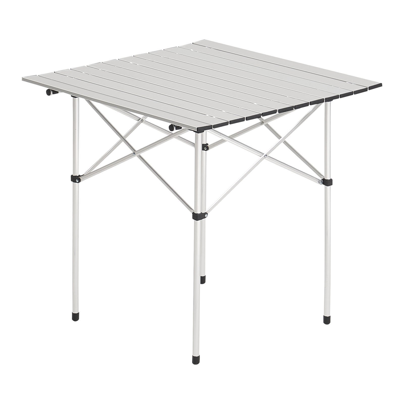Folding Portable Camping Table Aluminum Outdoor Picnic Roll Up Table Carry Bag - Image 1