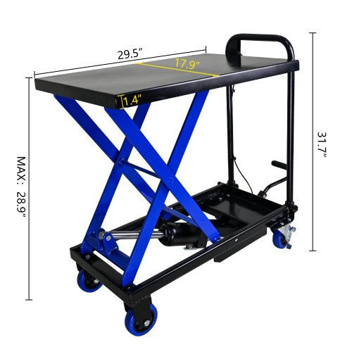 Hydraulic Lift Truck Used For Material Handling And Transportation