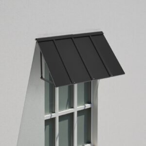 Window Awning Door Canopy 44x24 In Outdoor Steel Front Door Awnings Anti-Rust - Image 6