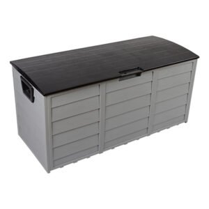 75gal 130lb Black Lid Plastic Patio Storage Box - Image 10
