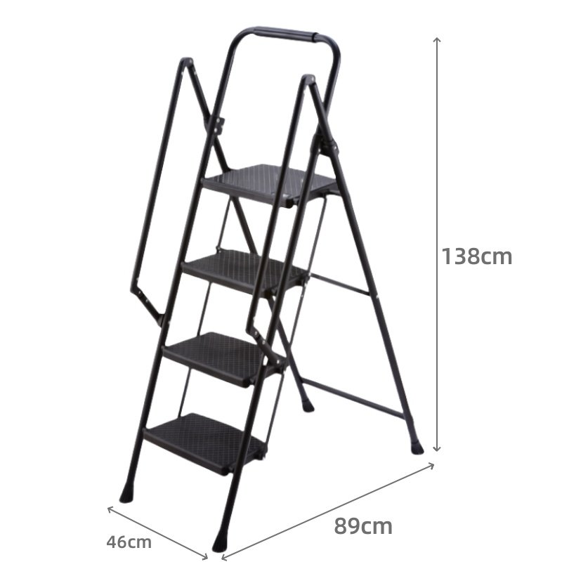 Multi-Purpose Step Ladder With Sturdy Frame For Easy Storage