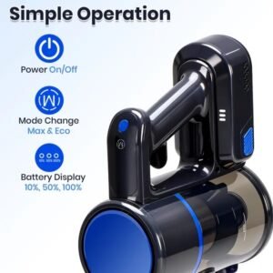 Cordless Vacuum Cleaner, Lightweight Stick Vacuum Household Anti-tangling And LED Light, Powerful Rechargeable Wireless Vacuum Cleaner - Image 8