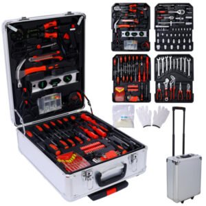 899 Piece Men's Home Repair Tool Set With 4 Drawers Tool Box Organizer - Image 11