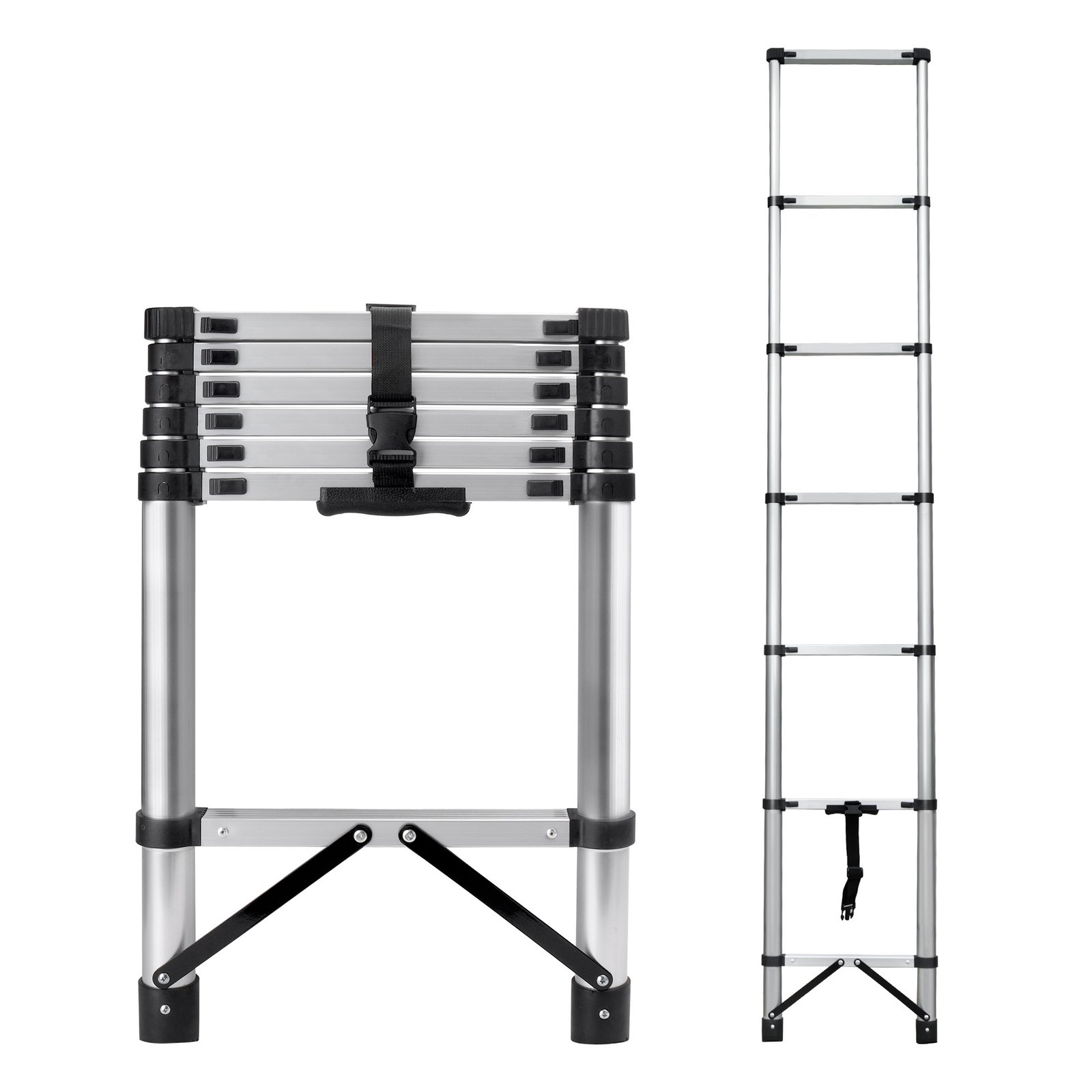 8.56 Feet Compact Telescoping Ladder - Image 11