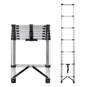 8.56 Feet Compact Telescoping Ladder - Image 1