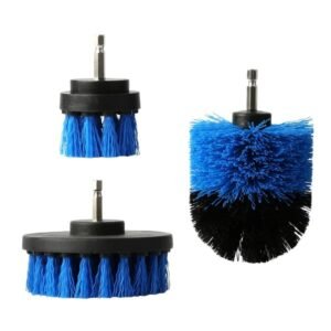 3Pcs/Set Drill Brush Power Scrubber Cleaning Brush For Car Carpet Wall Tile Tub Cleaner Combo - Image 1