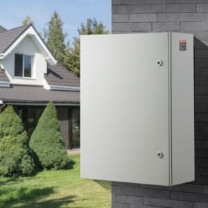 27.6 X 19.7 X 9.8 In Cold Rolled Steel Electrical Enclosure Box Wall Mounted - Image 6