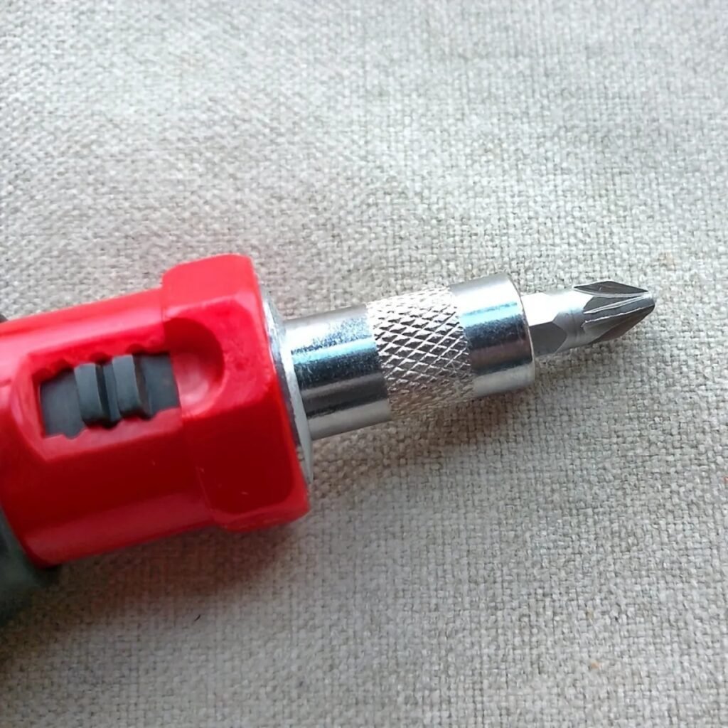 Mini Multifunctional Scraper Screwdriver Set,Reversible Steel Connector With Quick Action And Variety Of Pins, Durable Hand Tool Kit