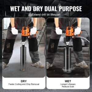 Core Drill Machine 0.8-6.3in Dia 2000W Handheld Core Drill Rig For Mixing - Image 3
