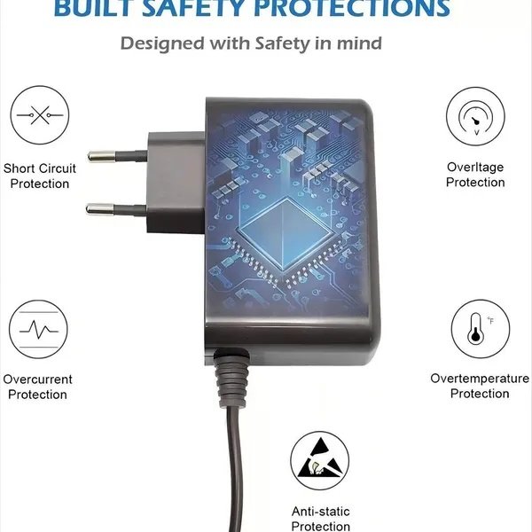 26.1V Charger Adapter, Compatible With Dyson V6 V7 V8 Cordless Vacuum Cleaner Models