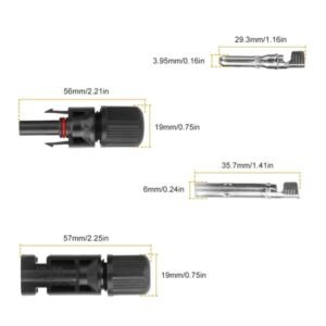 10 Pairs Solar Panel Connectors Solar Wire Adapter Male/Female IP67 Waterproof Connector - Image 3