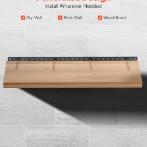 1 Pack Shelf Bracket 43 Inch / 1092.2 Mm Heavy Duty Floating Shelf Bracket - Image 2