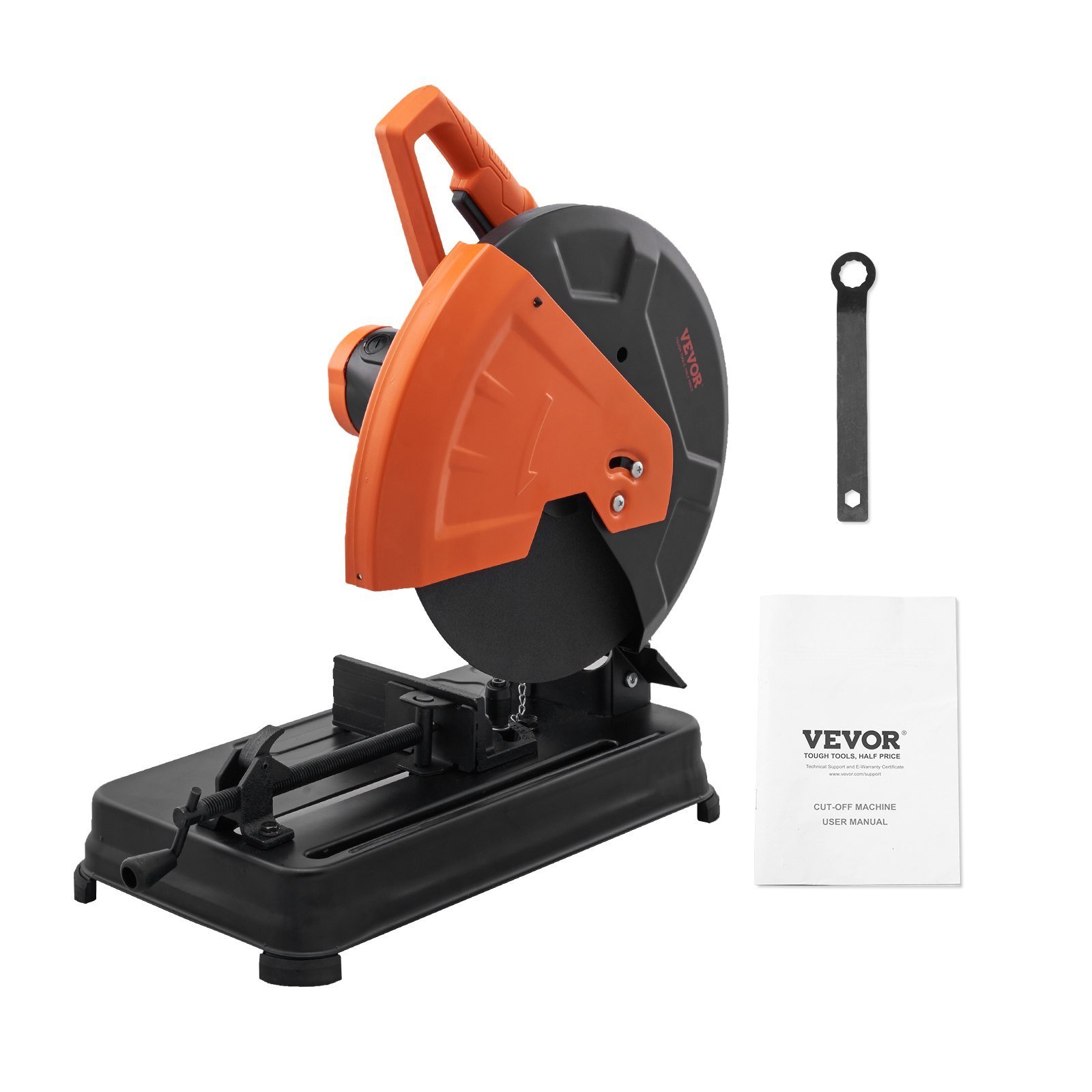 Abrasive Chop Saw, 14'355mm Blade Diameter Cut Off Saw, 2300W 3600RPM Steel Cutting Machine, 0-45' Adjustable Angle Miter Saw For Cutting Metal Cutting Chop Saw For Steel,Rebar,Iron,Aluminum - Image 1